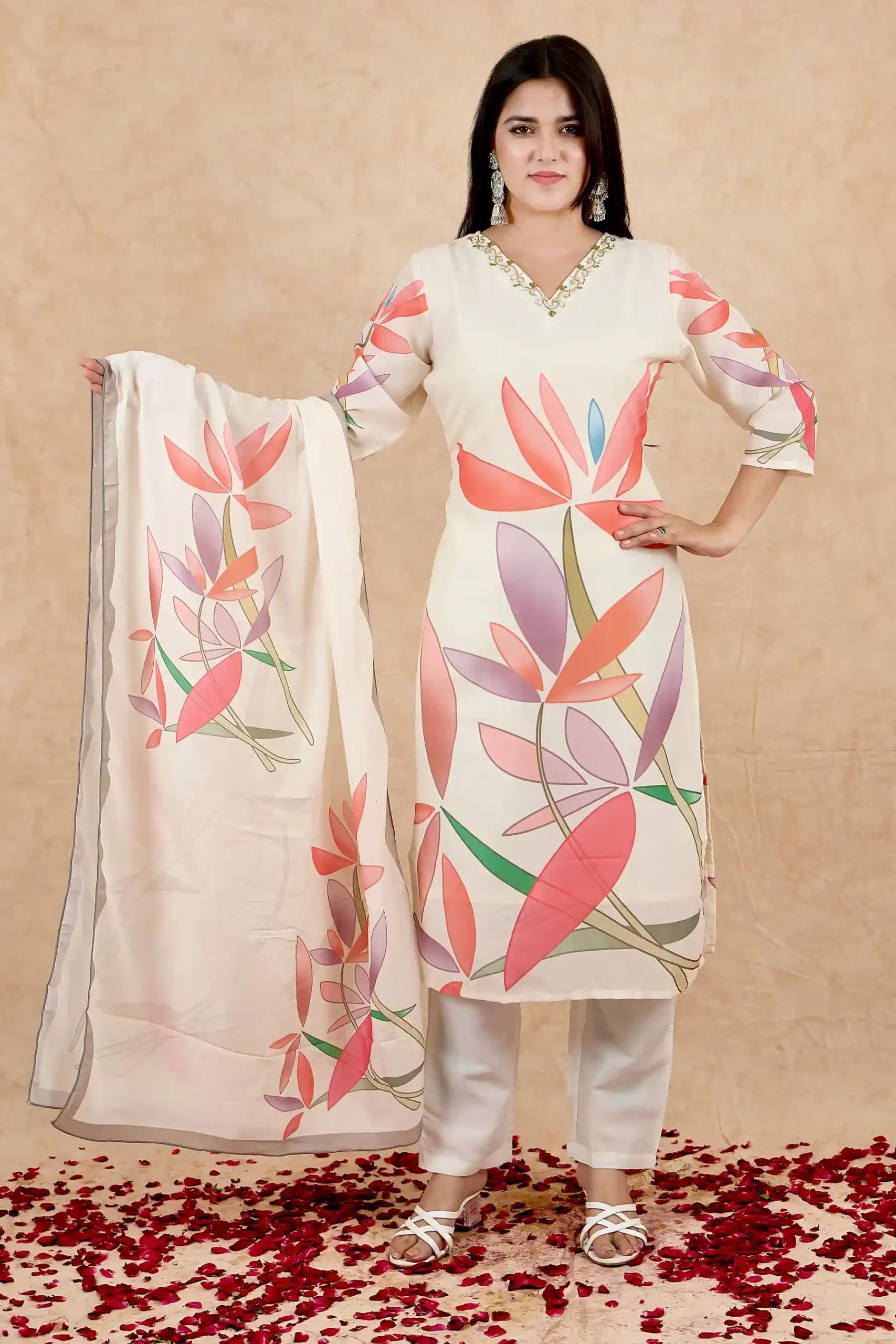 Elysian Petal Kurta Set