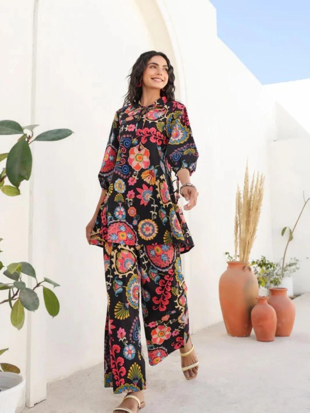 Boho Noir Co-Ord Set
