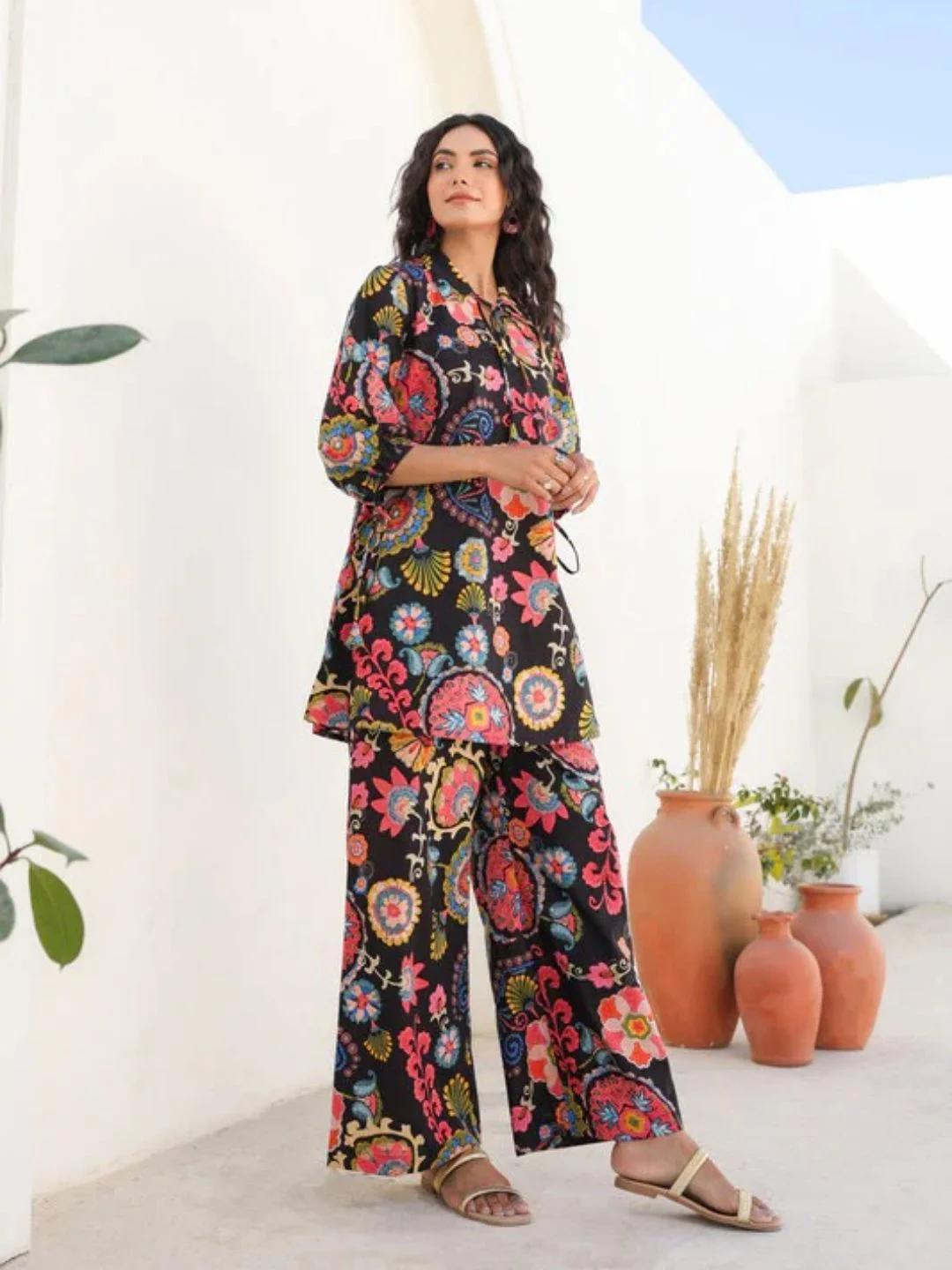 Boho Noir Co-Ord Set